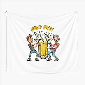 cold ones beer shirt Tapestry
