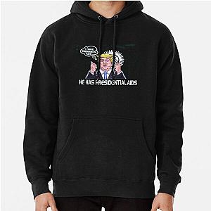I HAVE PRESIDENTAL AIDS CoolShirtzCold Ones  (REPRODUCTION)   Pullover Hoodie