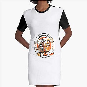 Cold Ones - With Chad and Max Graphic T-Shirt Dress