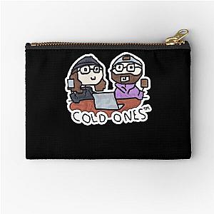 Cold Ones Doodle Zipper Pouch