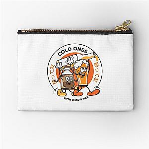 Cold Ones - With Chad and Max Zipper Pouch