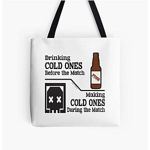 Fuse Cold Ones Quip    All Over Print Tote Bag