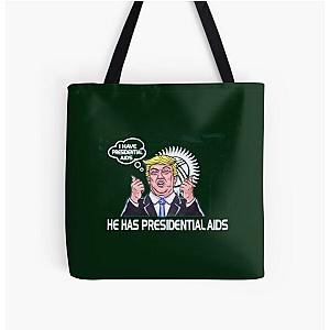 I HAVE PRESIDENTAL AIDS CoolShirtzCold Ones  (REPRODUCTION)   All Over Print Tote Bag