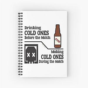 Fuse Cold Ones Quip    Spiral Notebook