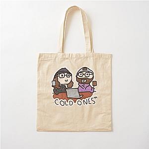 Cold Ones Doodle Cotton Tote Bag