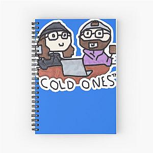 Cold Ones Doodle Classic T-Shirt Spiral Notebook