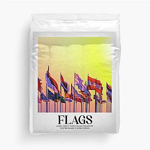 Coldplay - Flags Duvet Cover