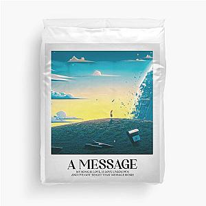 Coldplay - A message Duvet Cover