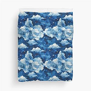 Starry Night Dreams: Coldplay Inspired Sky Full of Stars Pattern Duvet Cover