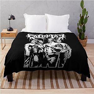 coldplay metal version Throw Blanket