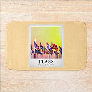 Coldplay - Flags Bath Mat