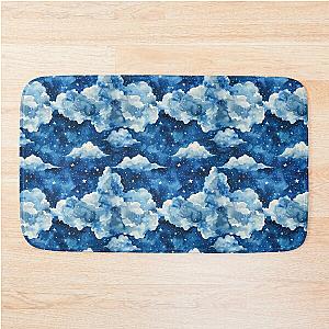 Starry Night Dreams: Coldplay Inspired Sky Full of Stars Pattern Bath Mat