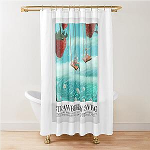 Coldplay - Strawberry swing Shower Curtain