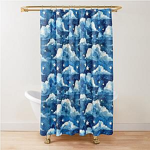 Starry Night Dreams: Coldplay Inspired Sky Full of Stars Shower Curtain
