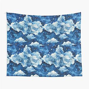 Starry Night Dreams: Coldplay Inspired Sky Full of Stars Pattern Tapestry