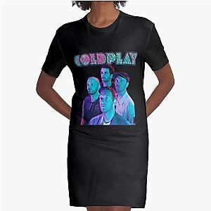 Coldplay yellow  Graphic T-Shirt Dress