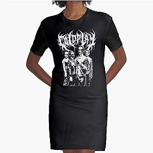 coldplay metal version Graphic T-Shirt Dress