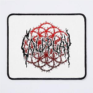 red black metal coldplay Mouse Pad