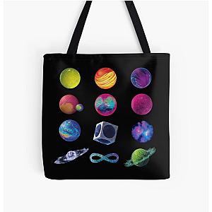 Coldplay yellow 1 All Over Print Tote Bag