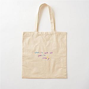 I'm crazy - BTS ft Coldplay Cotton Tote Bag