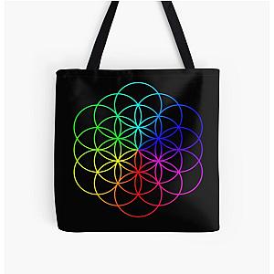 Coldplay •yellow All Over Print Tote Bag
