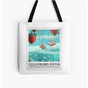 Coldplay - Strawberry swing All Over Print Tote Bag