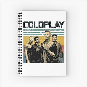 Coldplay Tshirt, Coldplay Shirt, Coldplay Tee, Coldplay Retro Vintage Unisex Shirt,Coldplay Music Shirt, Gift Shirt For You And Your Friends Spiral Notebook