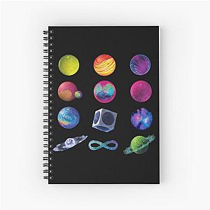 Coldplay yellow 1 Spiral Notebook