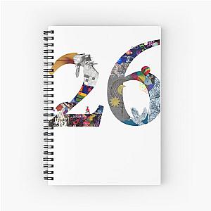 26 YEARS COLDPLAY ART Spiral Notebook