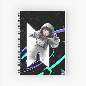 The Astronaut - Jin and Coldplay Spiral Notebook