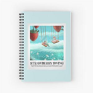 Coldplay - Strawberry swing Spiral Notebook