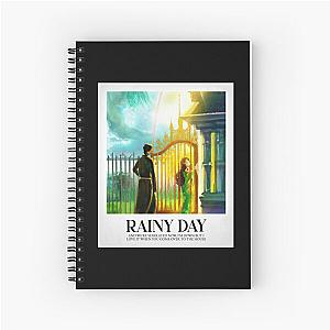 Coldplay - Rainy day Spiral Notebook