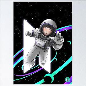 The Astronaut - Jin and Coldplay Poster