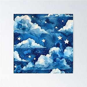 Starry Night Dreams: Coldplay Inspired Sky Full of Stars Poster