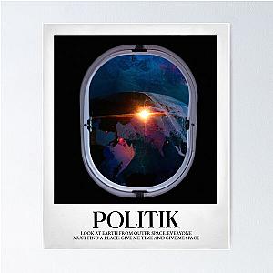 Coldplay - Politik Poster