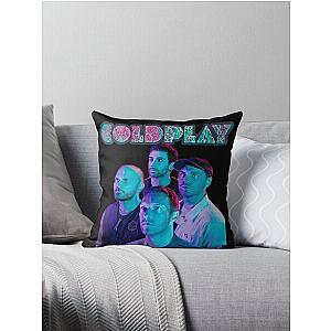 Coldplay yellow  Throw Pillow