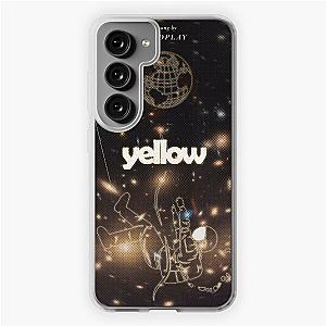 Yellow Music Poster by Coldplay Samsung Galaxy Soft Case