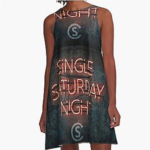 twocol swindell single in saturday night American A-Line Dress