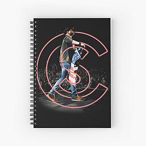 Cole Swindell Flag Spiral Notebook