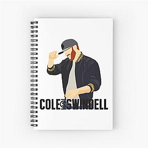 aheupote art cole swindell Spiral Notebook