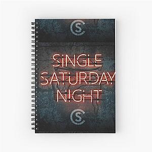 twocol swindell single in saturday night American Spiral Notebook