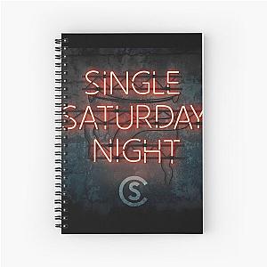 twocol swindell single in saturday night American Spiral Notebook