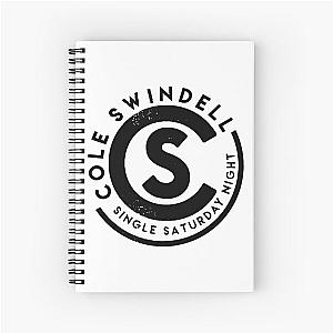 onecol swindell single in saturday night American Spiral Notebook