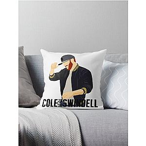 aheupote art cole swindell Throw Pillow