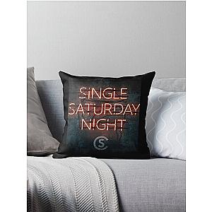 twocol swindell single in saturday night American Throw Pillow