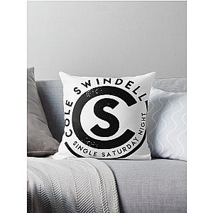 onecol swindell single in saturday night American Throw Pillow