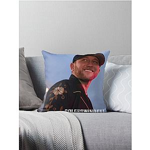 Fourcol swindell single in saturday night American Throw Pillow