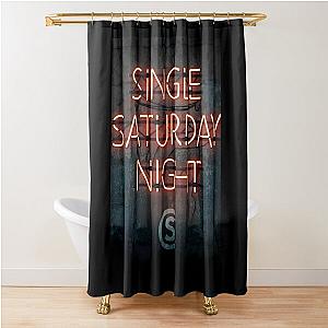 twocol swindell single in saturday night American Shower Curtain