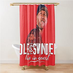 eighcol swindell single in saturday night American Shower Curtain