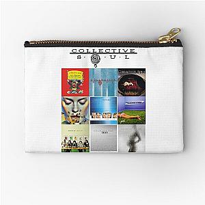 Collective Soul CS album collage Zipper Pouch